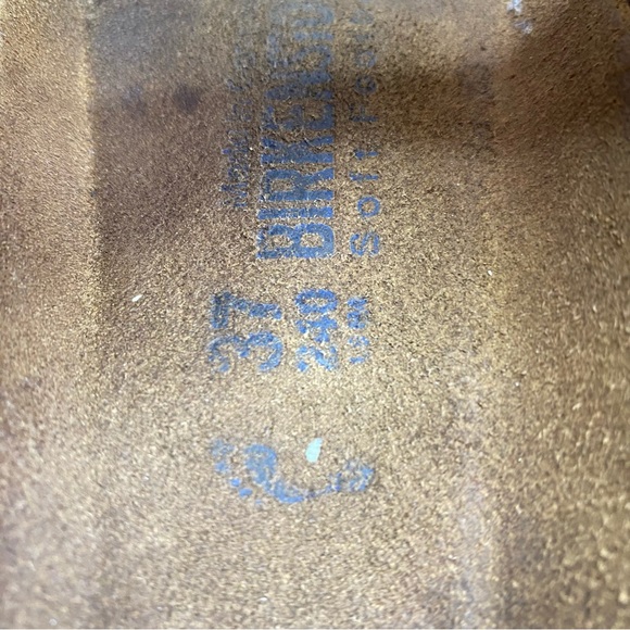 Birkenstock Arizona Sandals Magic Galaxy Glitter Bronze Sz 37/US 6-6.5 Womens - Picture 9 of 9